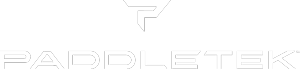 Paddletek white logo 300px