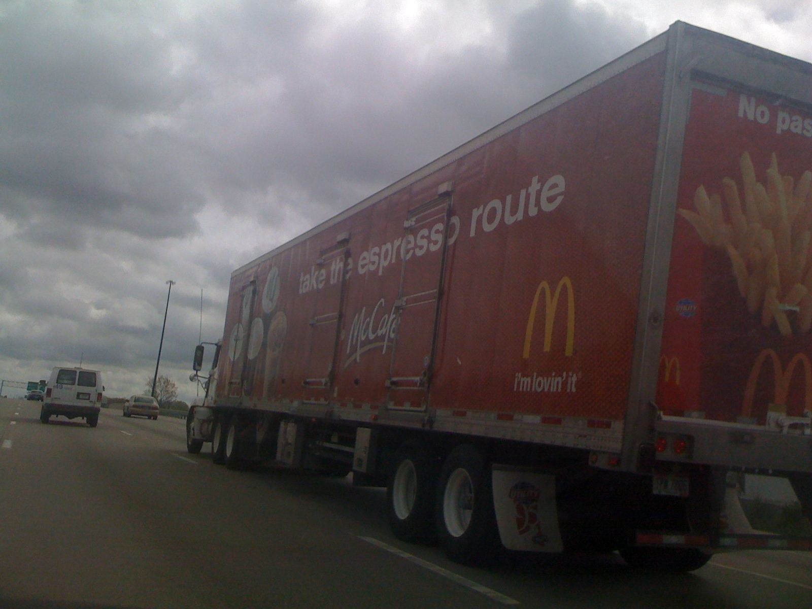 This McDonald’s truck is a billboard!